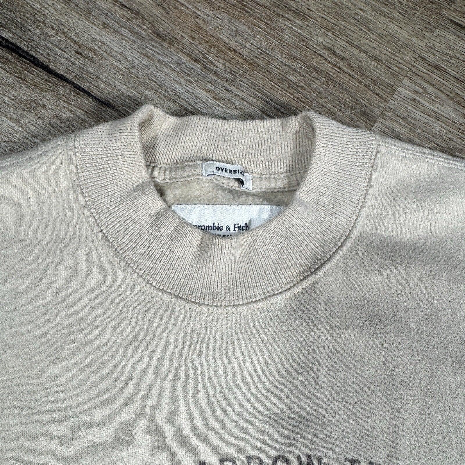 Vtg Abercrombie & Fitch Oversized Sedona AZ Crewneck Sweatshirt Mens S Fleece
