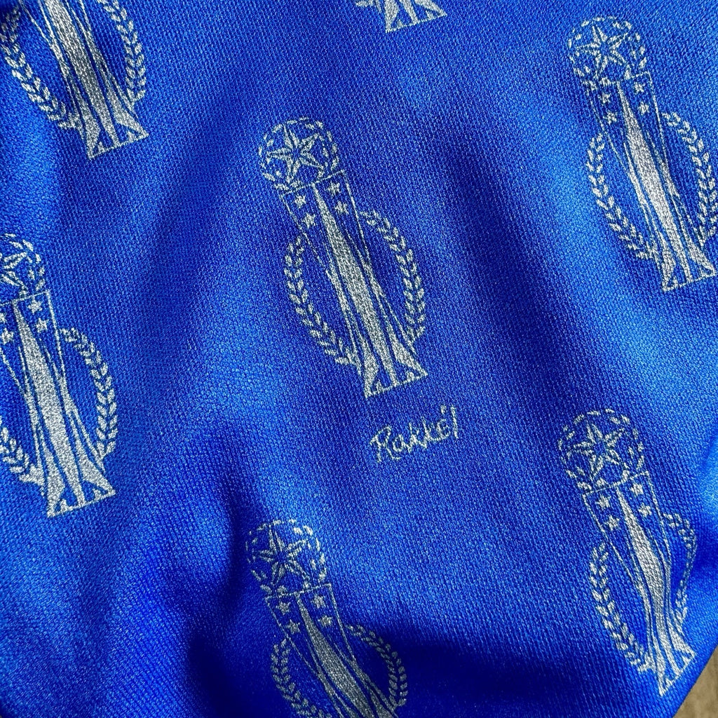 Vtg Rakkel RAMA World USAF Air Mobility Command AMC Flight Crew Scarf Made USA