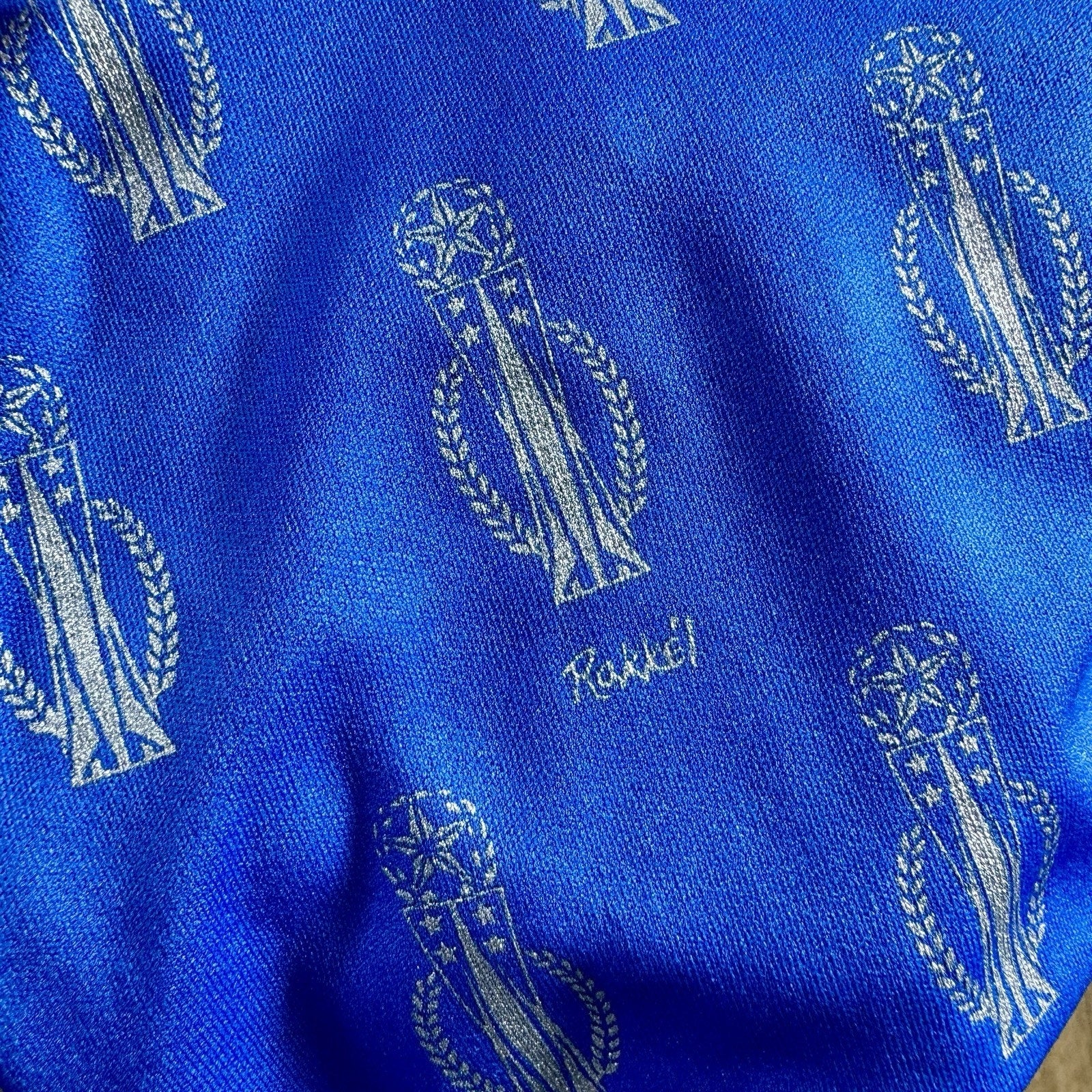 Vtg Rakkel RAMA World USAF Air Mobility Command AMC Flight Crew Scarf Made USA