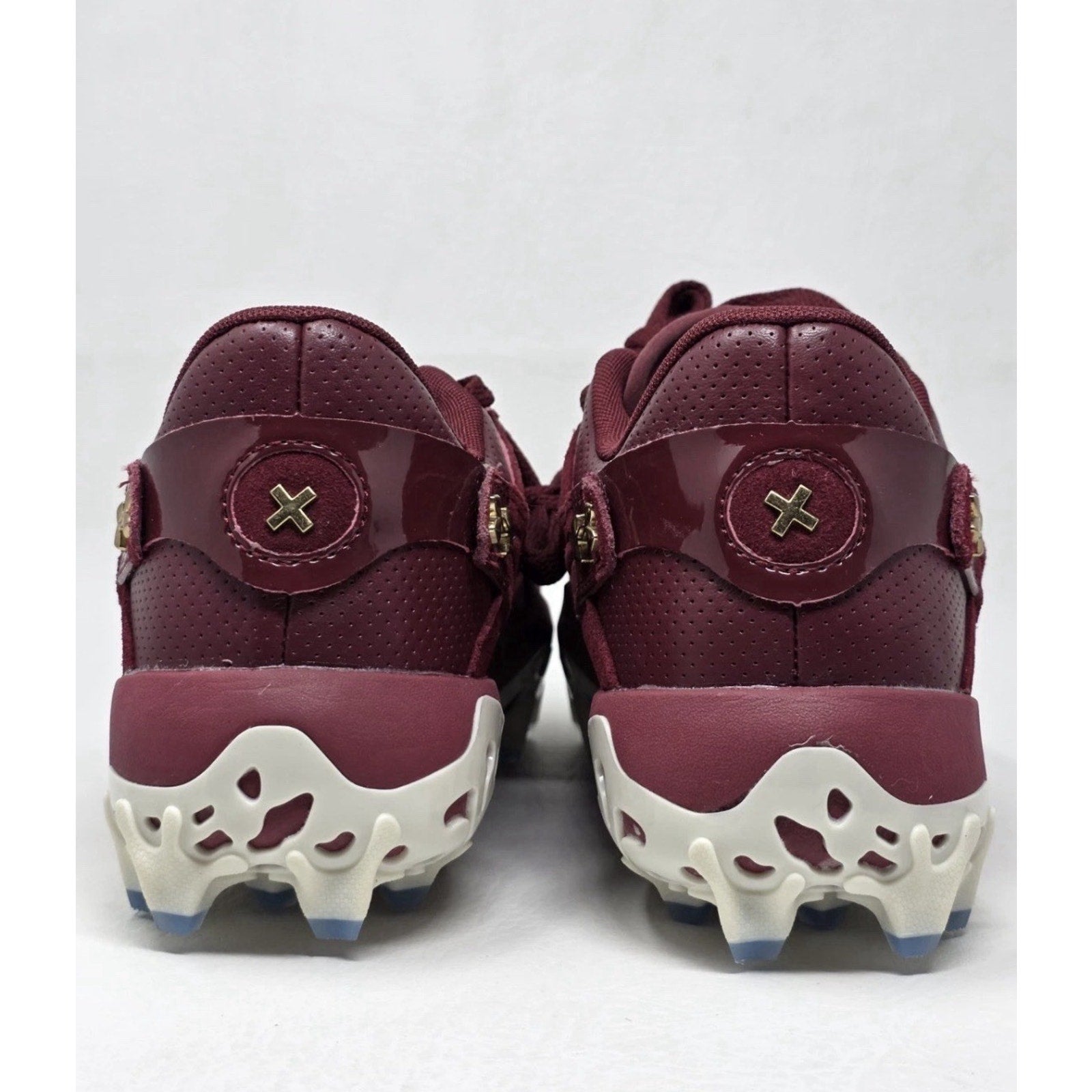 Under Armour Harper 10 Pro TPU Baseball Cleats 6010136-625 Men's Sz 13 Burgundy