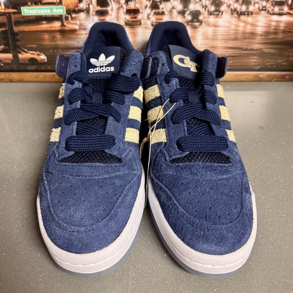 adidas Forum Low Georgia Tech Yellow Jackets Men’s 11 Sneakers Casual Shoes NCAA
