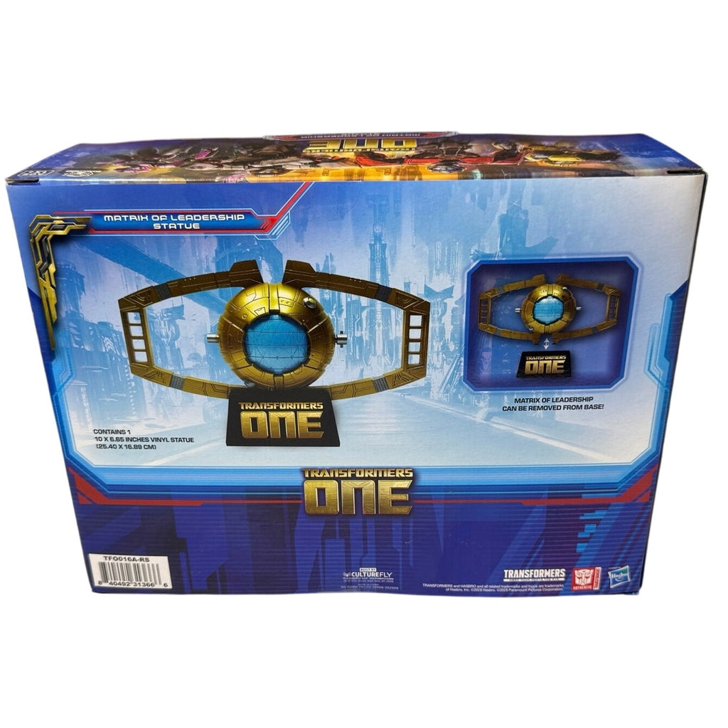 Transformers One Matrix of Leadership Statue CultureFly Hasbro 2025 New Box