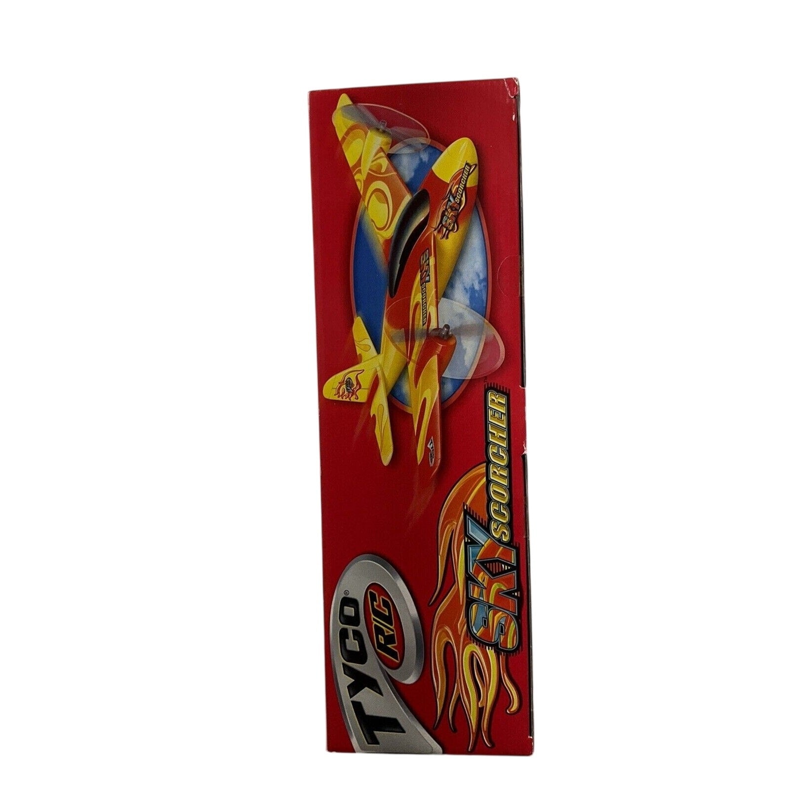 Mattel TYCO RC Remote Control Vintage Sky Scorcher Yellow/Red Aircraft Plane