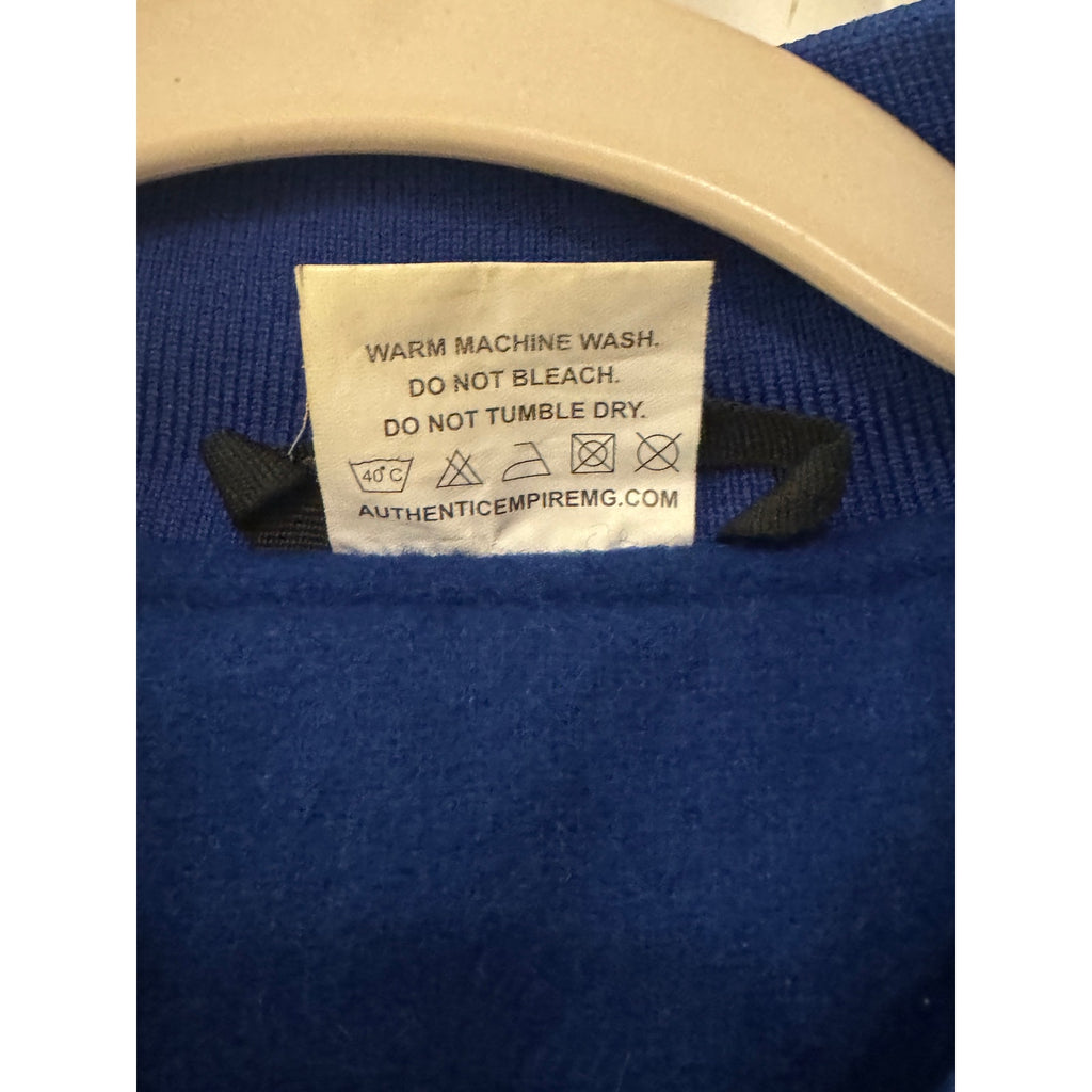 AUTHENTIC EMPIRE Music Group Varsity Jacket TR3 Wool Leather Small