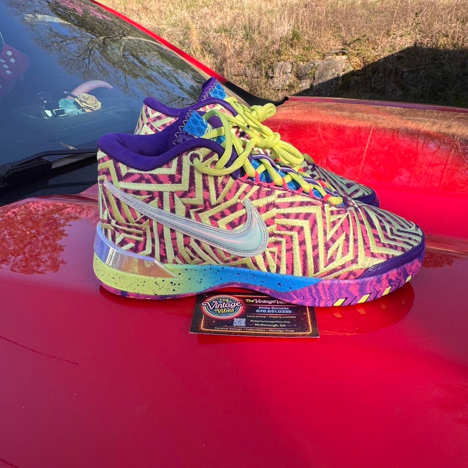 Nike LeBron NXXT Genisus “Viotech” Basketball Shoes Men’s 5 / Women’s 6.5
