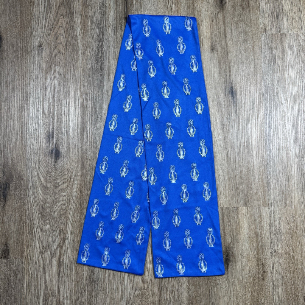 Vtg Rakkel RAMA World USAF Air Mobility Command AMC Flight Crew Scarf Made USA