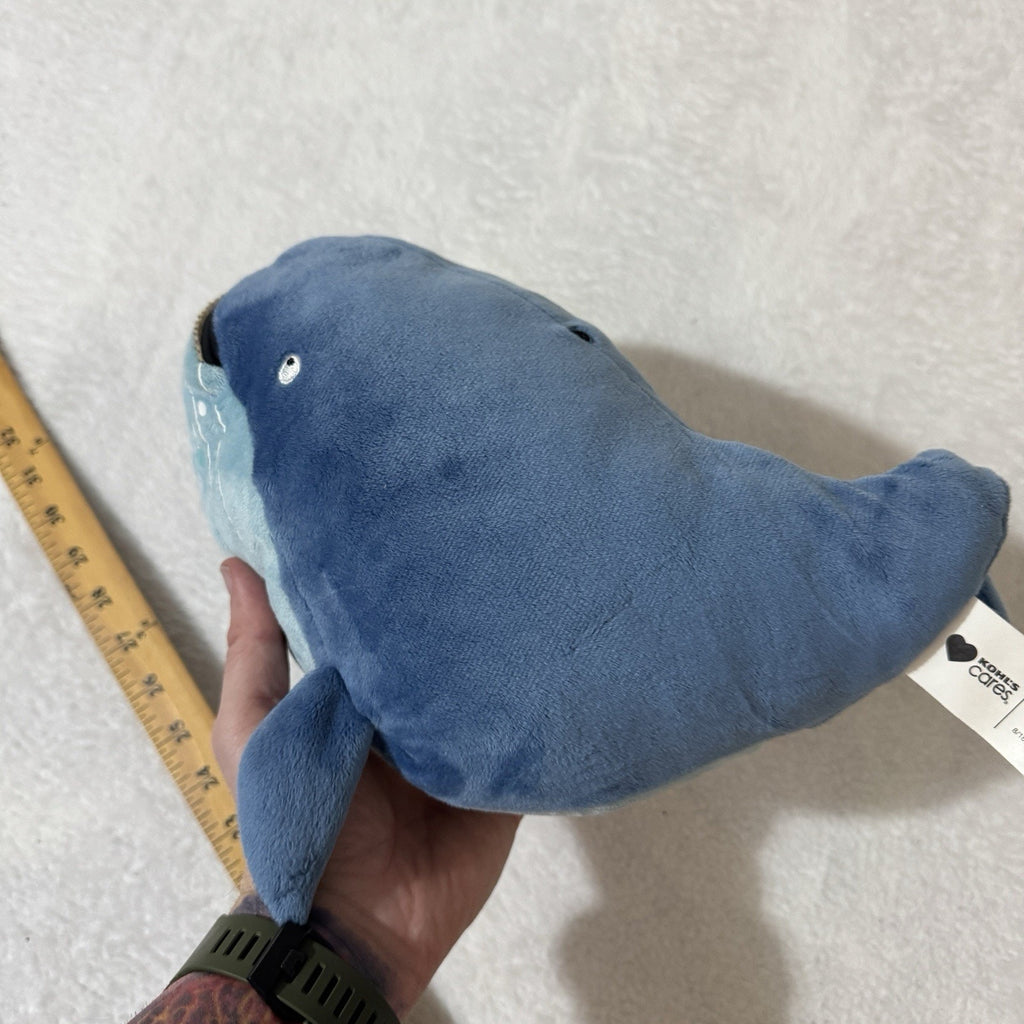 Kohls Cares Blue Whale Stuck Book by Oliver Jeffers Plush stuffed animal 2018