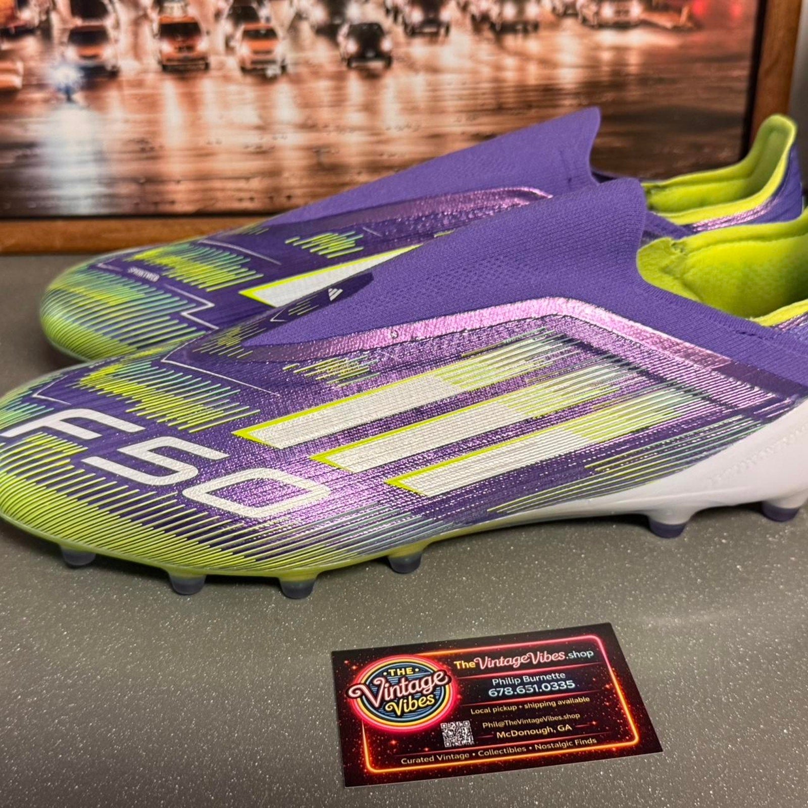 adidas F50 Elite LL AG Men's 12.5 Soccer Shoes Football Training JR5364