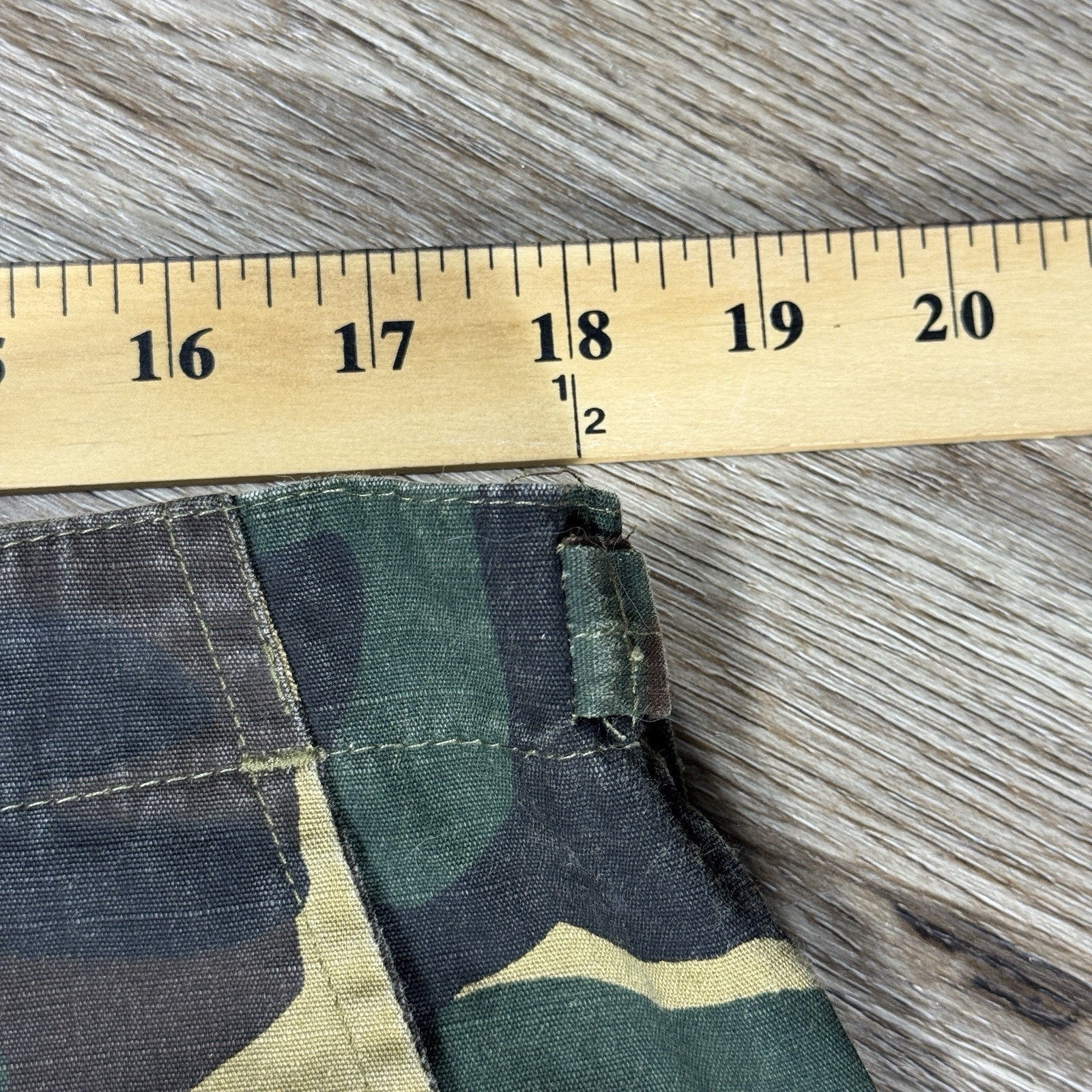Vtg Sports Afield Woodland Camo Cargo Pants Men's L-XL 36x27 Tactical Hunting