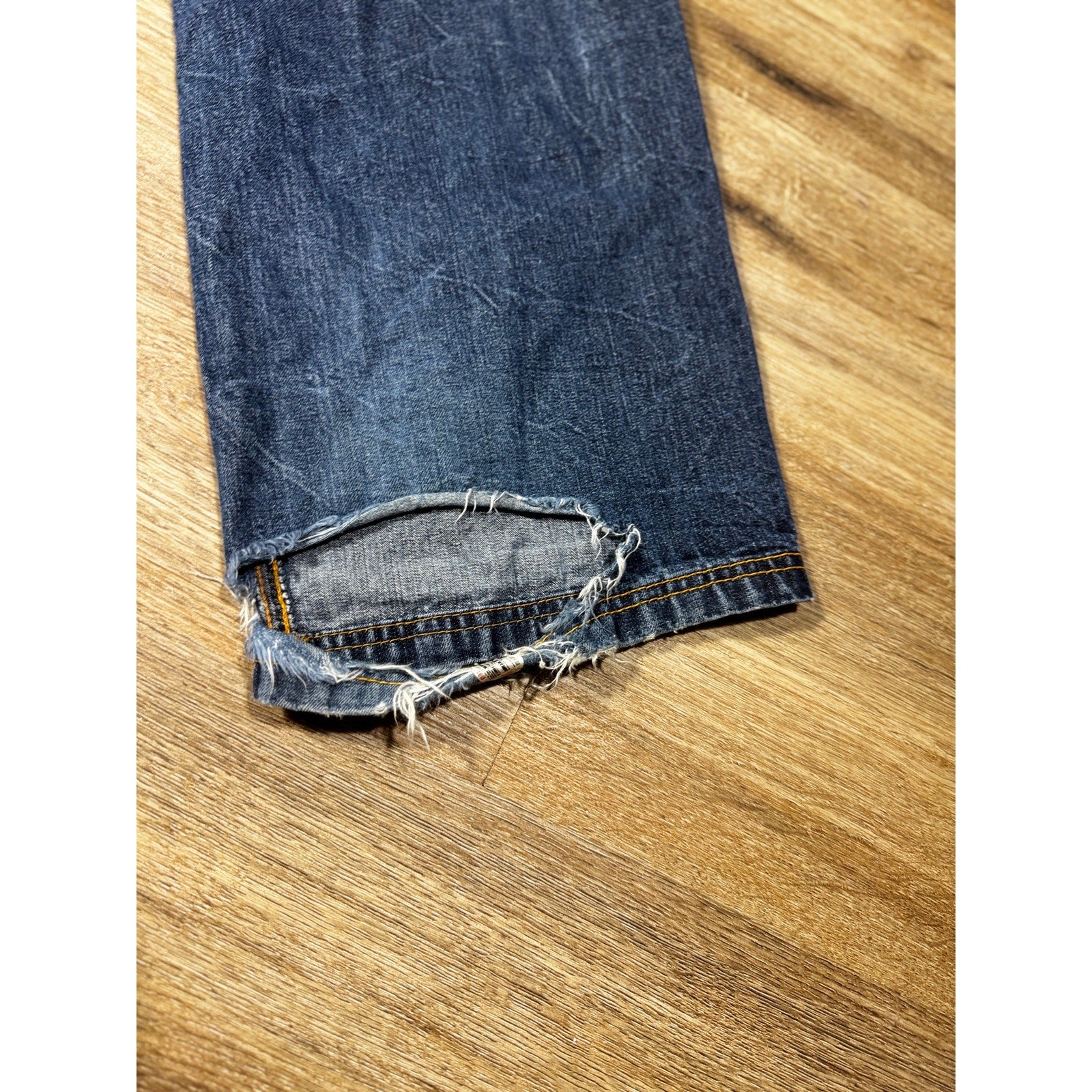 Phat Farm Classics Embroidered Flap Pocket Bootcut Jeans Men’s Size 38x34 Y2K