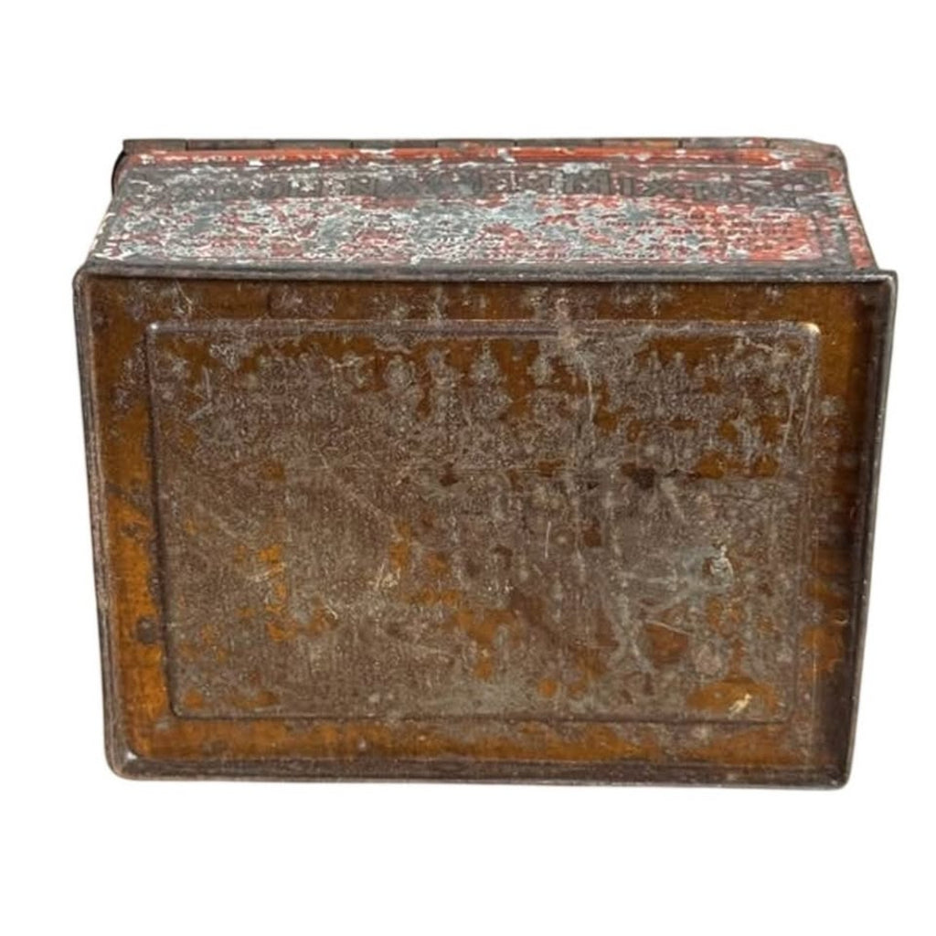 Antique 1890-1910 Carolina Gem Long Cut Tobacco Tin Brown Bros Winston NC VTG