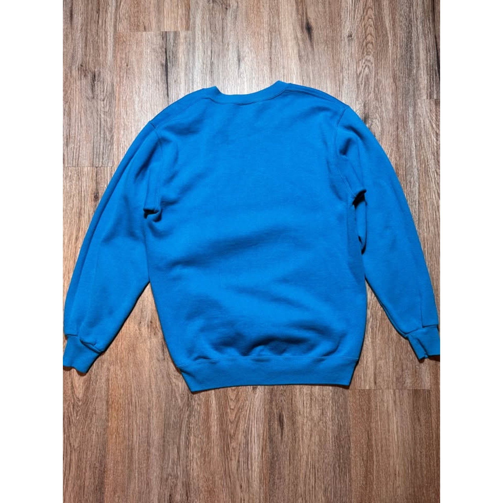 Vtg 80s Mickey Mouse Sweatshirt Jerzees USA XL Blue Disney