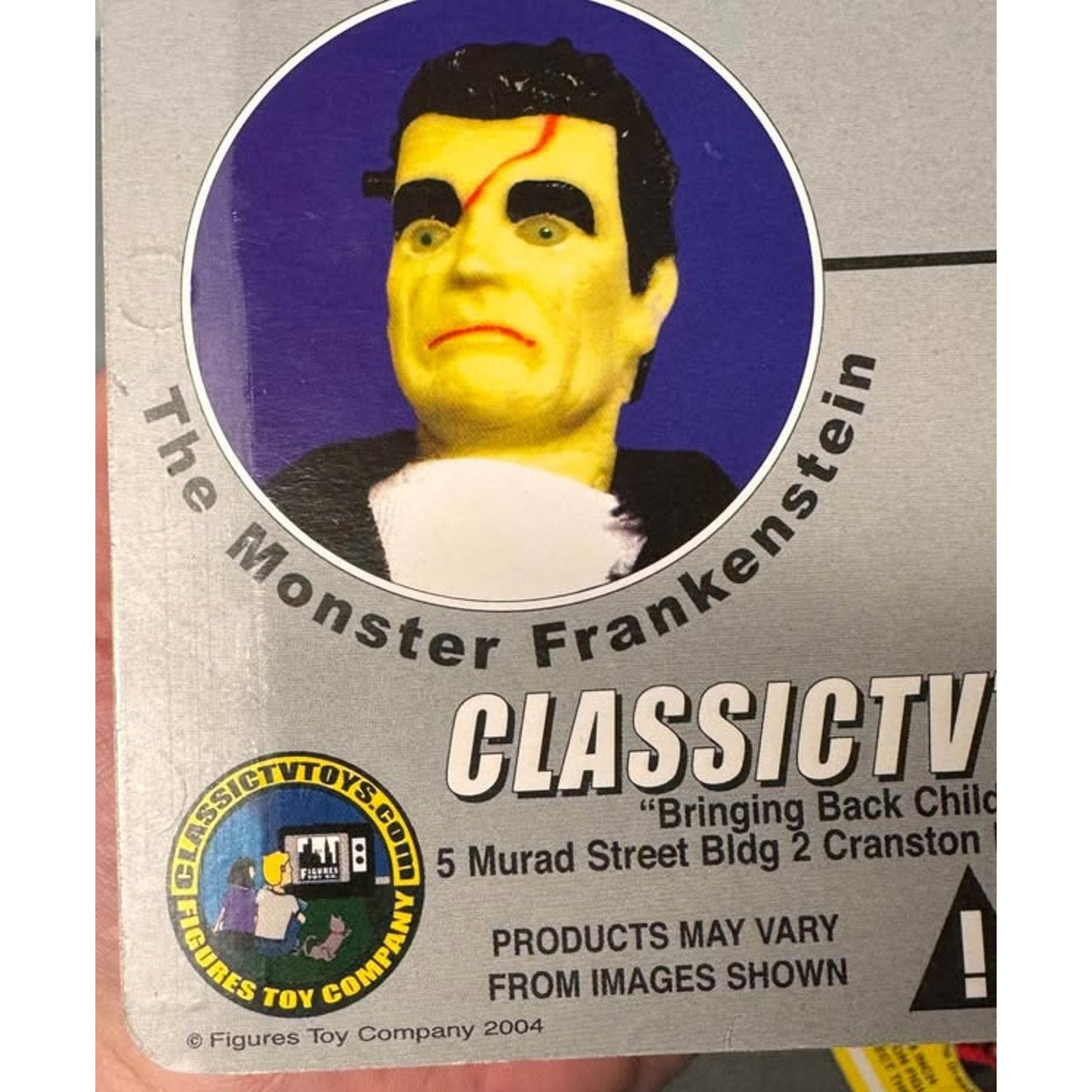 Classic TV Toys Mad Monster Series The Monster Frankenstein 8” Figure Cracked