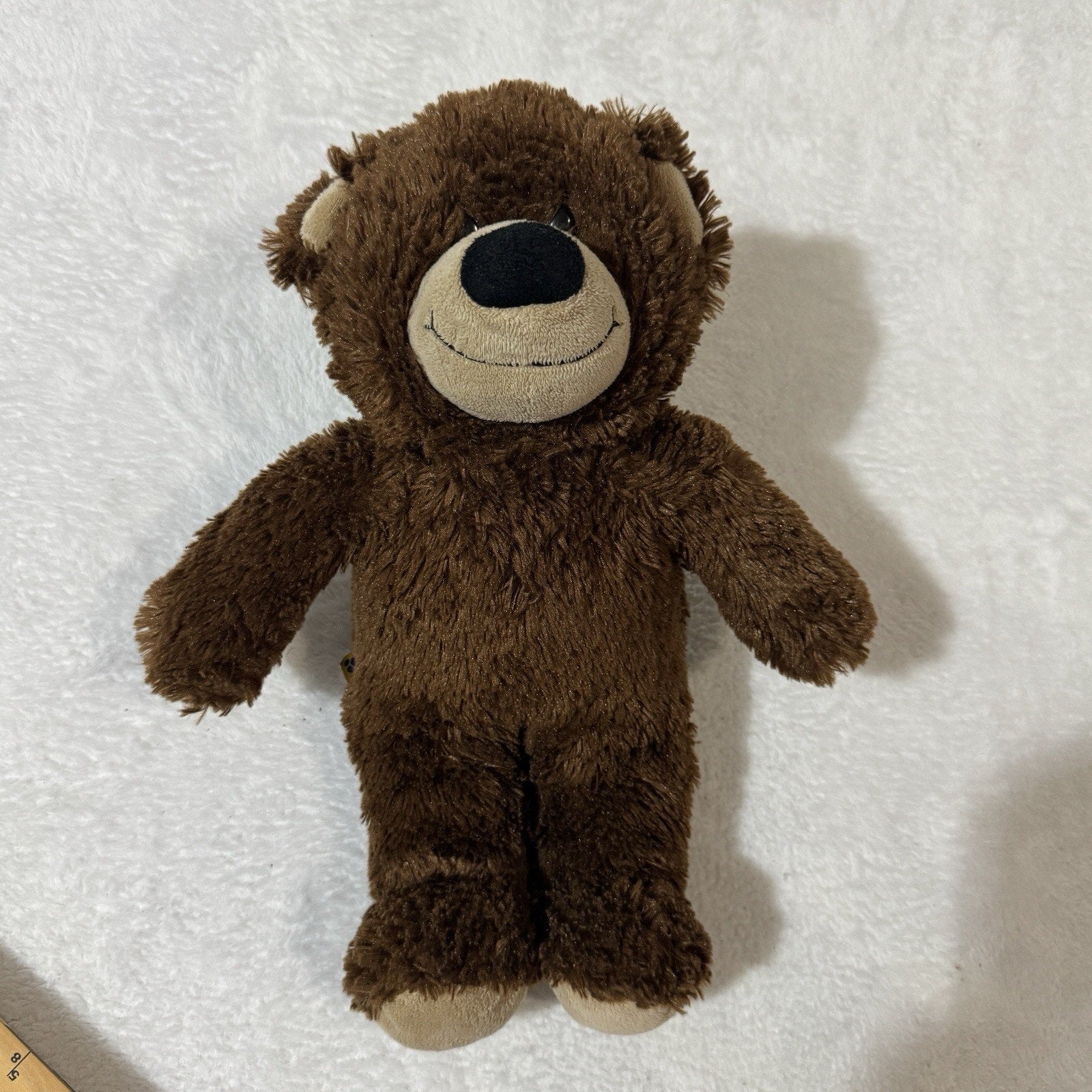 Vtg Build-A-Bear Workshop Classic Brown Teddy Bear Plush 15-16" Early 2000s BABW