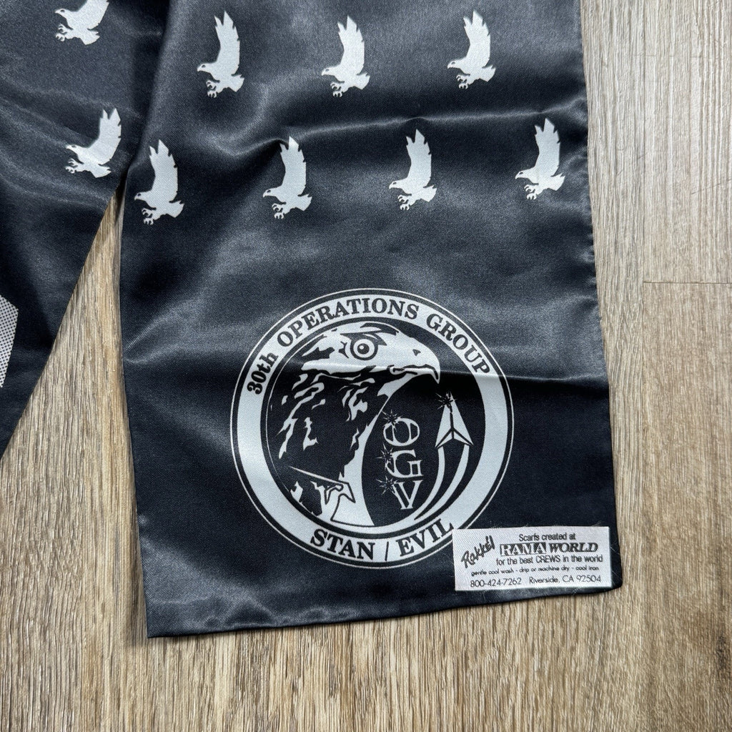30th Operations Group OGV Stan/Evil RAMA World Military Flight Crew Scarf USAF