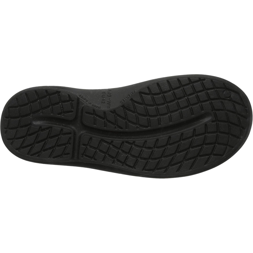 OOFOS OOclog Black Recovery Clog Unisex Comfort Men’s 13 Women’s 15