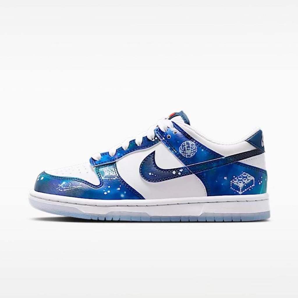 Nike Dunk Low x LEGO Blue Galaxy sz 5Y Women's 6.5 NWT Space Theme SB Style
