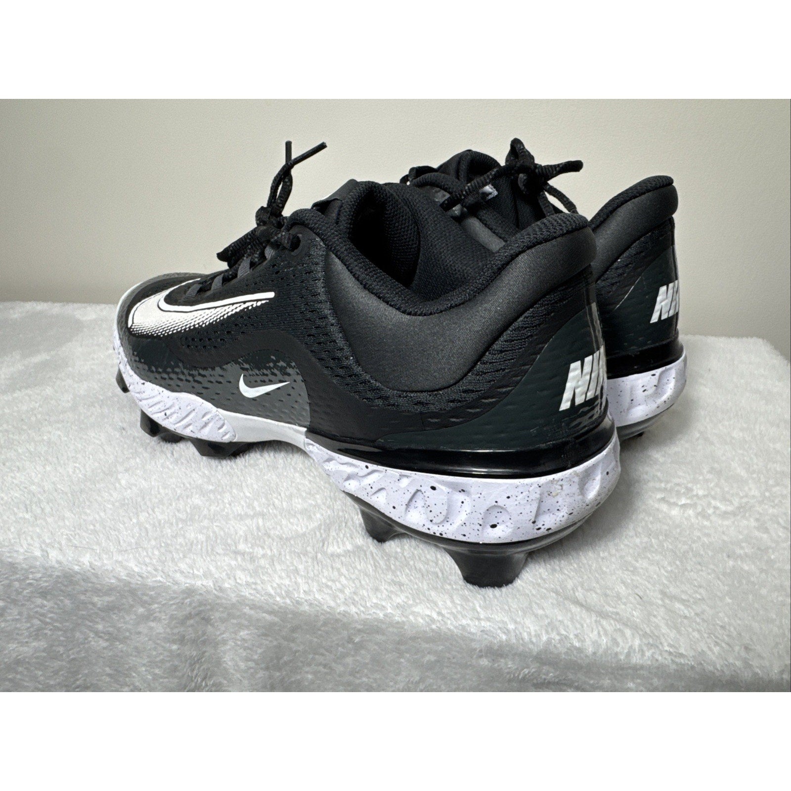 Nike Alpha Huarache Elite 4 MCS Men's Size 14 Baseball Cleats Molded FD6221-003