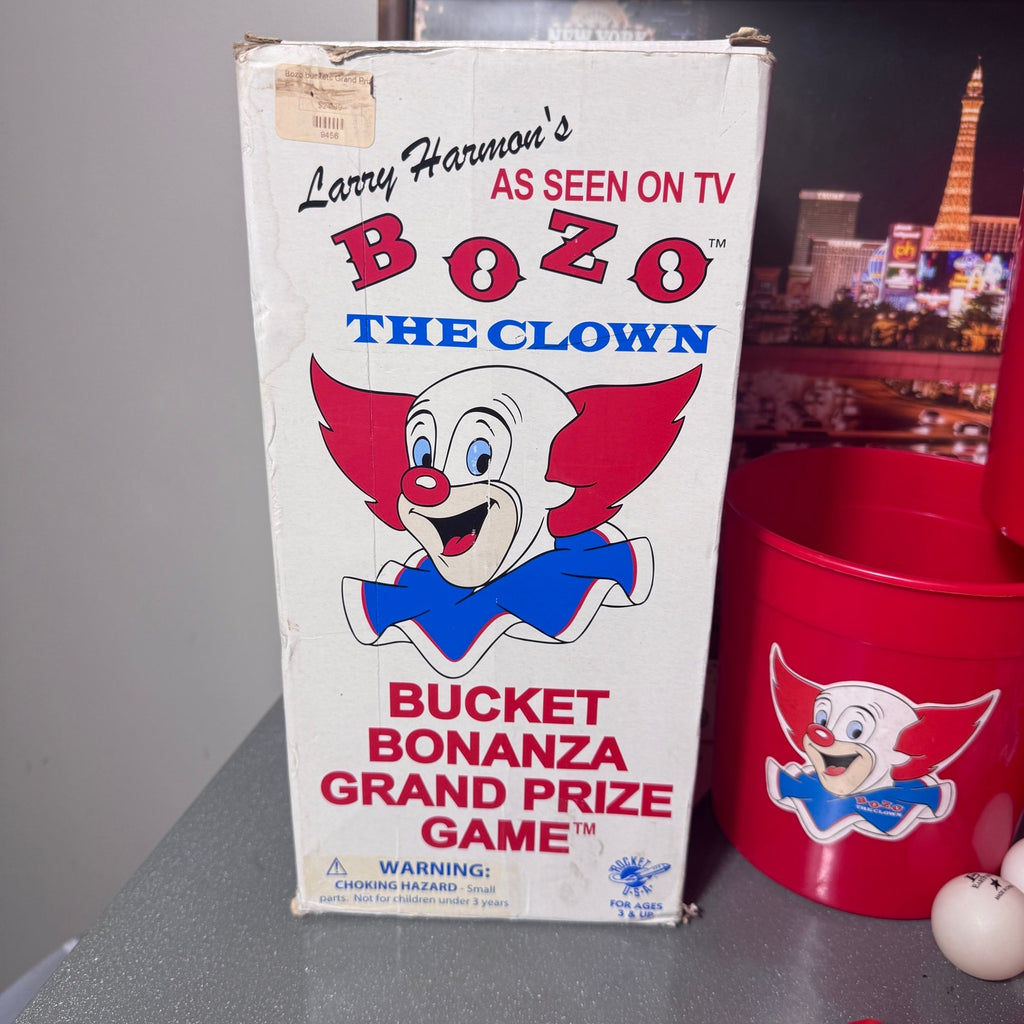 Bozo The Clown Bucket Bonanza Grand Prize Game Complete 2005 Rocket USA