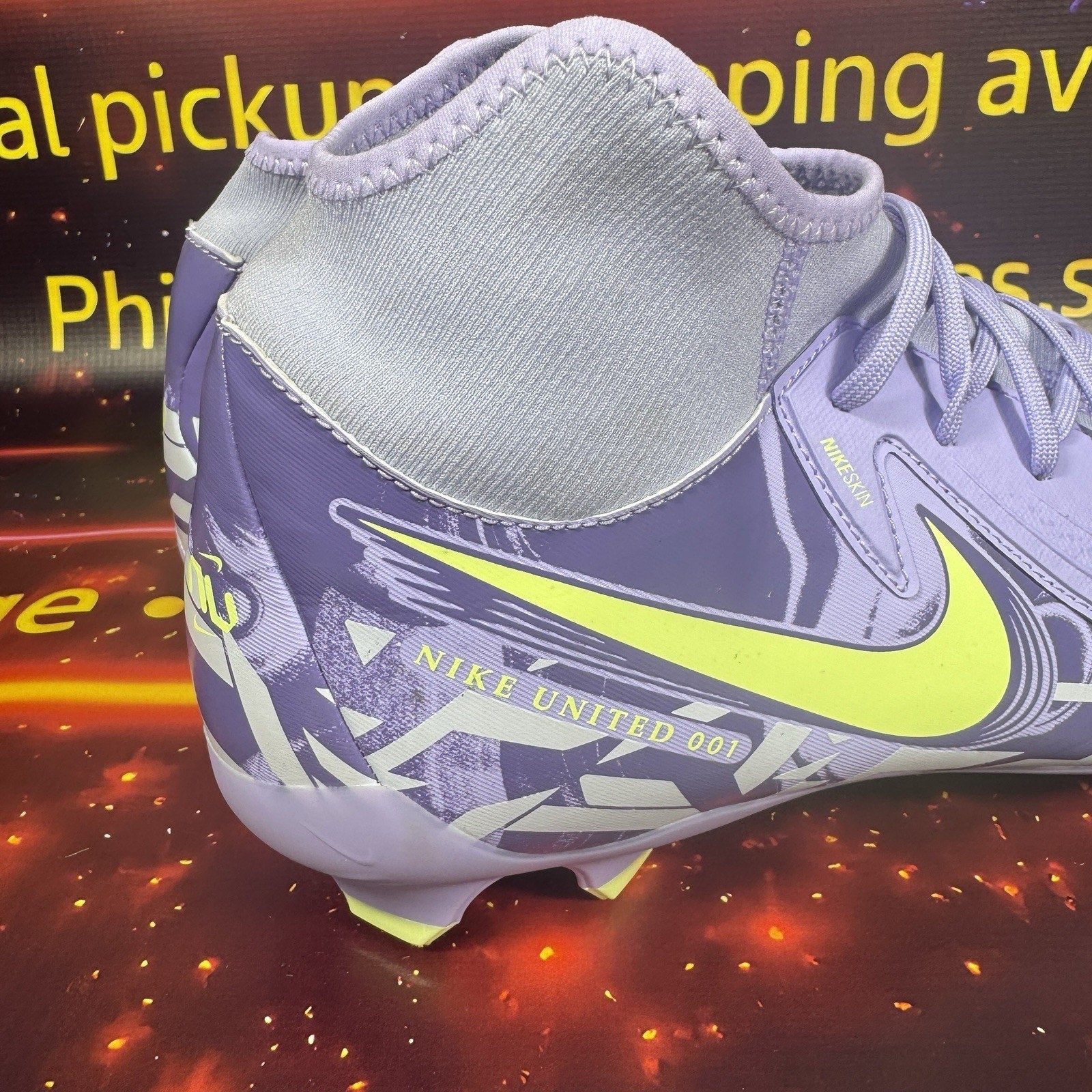 Nike Phantom Luna II Academy Purle FG/MG Soccer Cleat HF1598-500 Men Sz 13 New