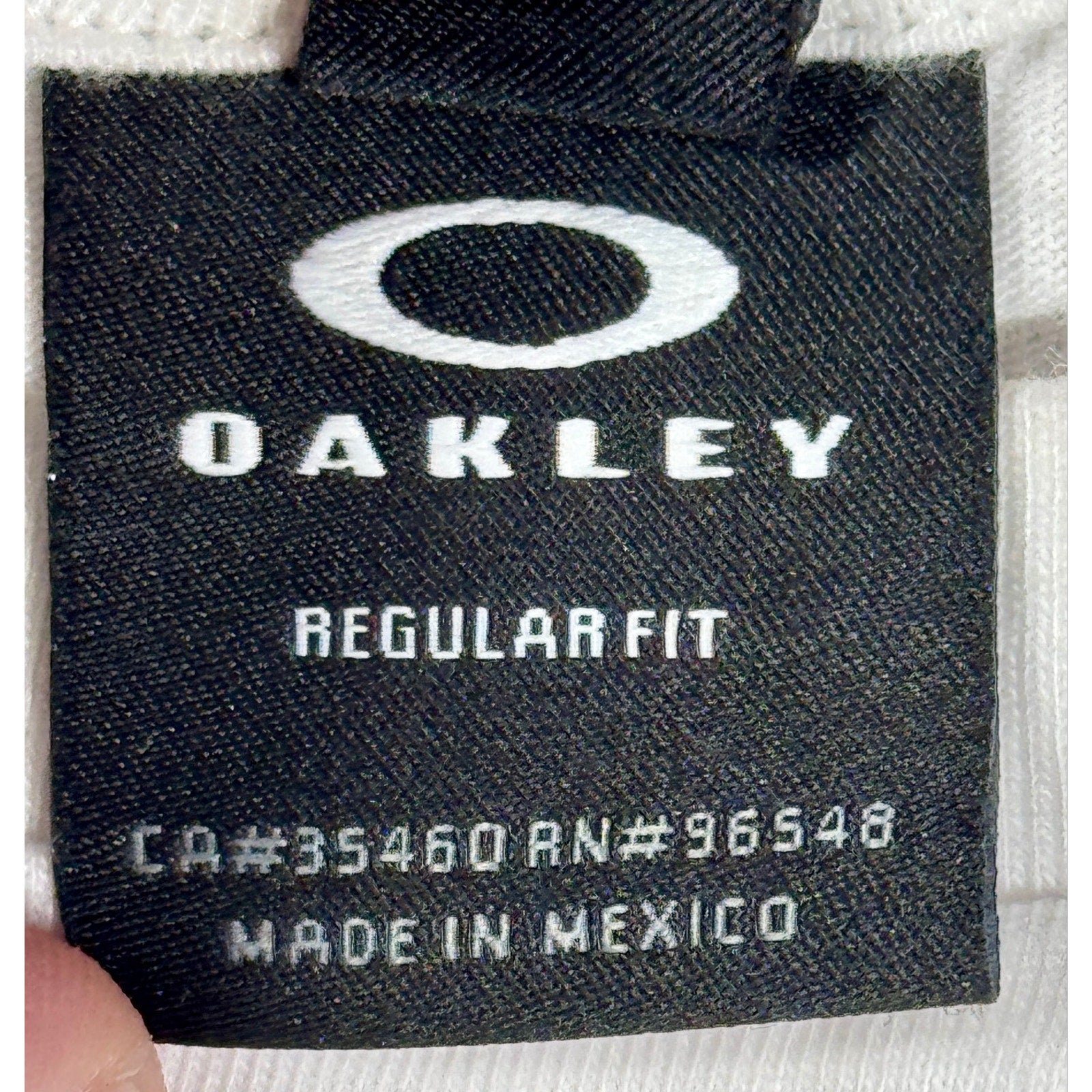 Oakley Rainbow Stripe Graphic T Shirt White Acorn Bike BMX Y2K Style Men’s L-XL