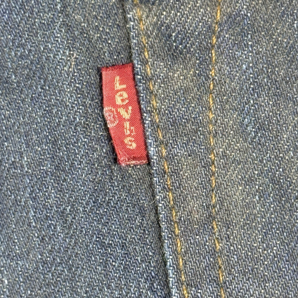 Levi's 501 CT Jeans Mens 33x30 Dark Wash Tapered Button Fly 18173-0024 Boot Cut