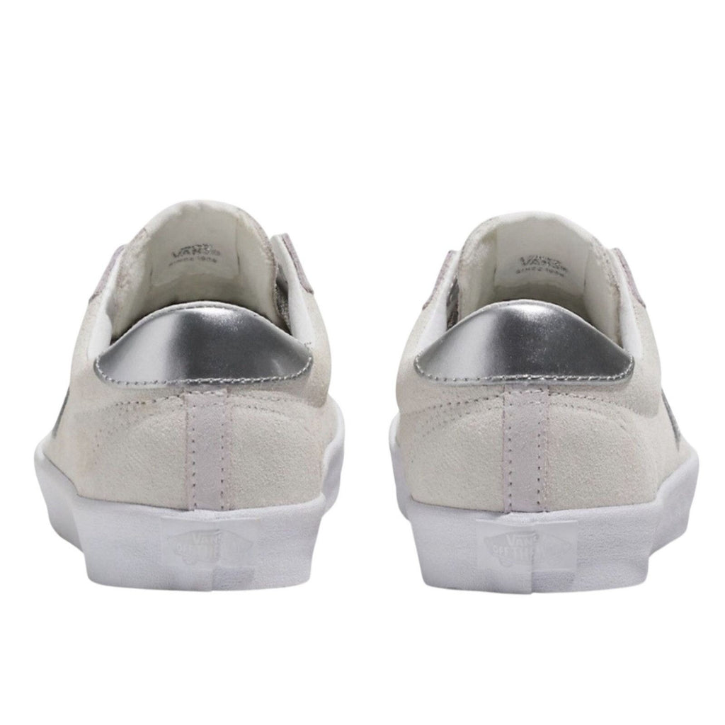 Vans Sport Low High Shine Grey Blanc De Blanc Suede Men’s 6 / Women’s 7.5