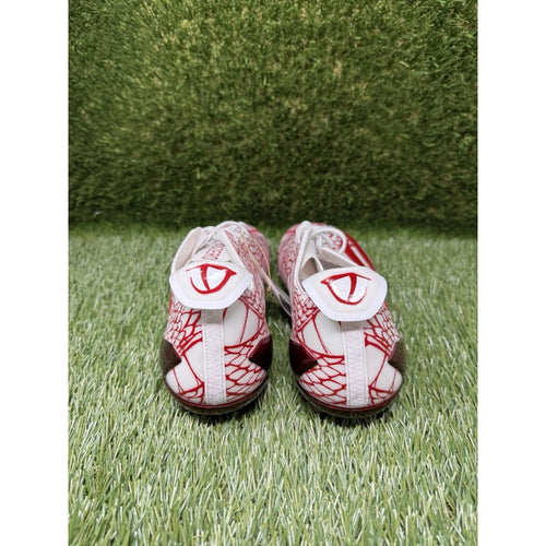 Adidas Adizero Electric Football Cleats White Red IH8571 Sz 18 NWT