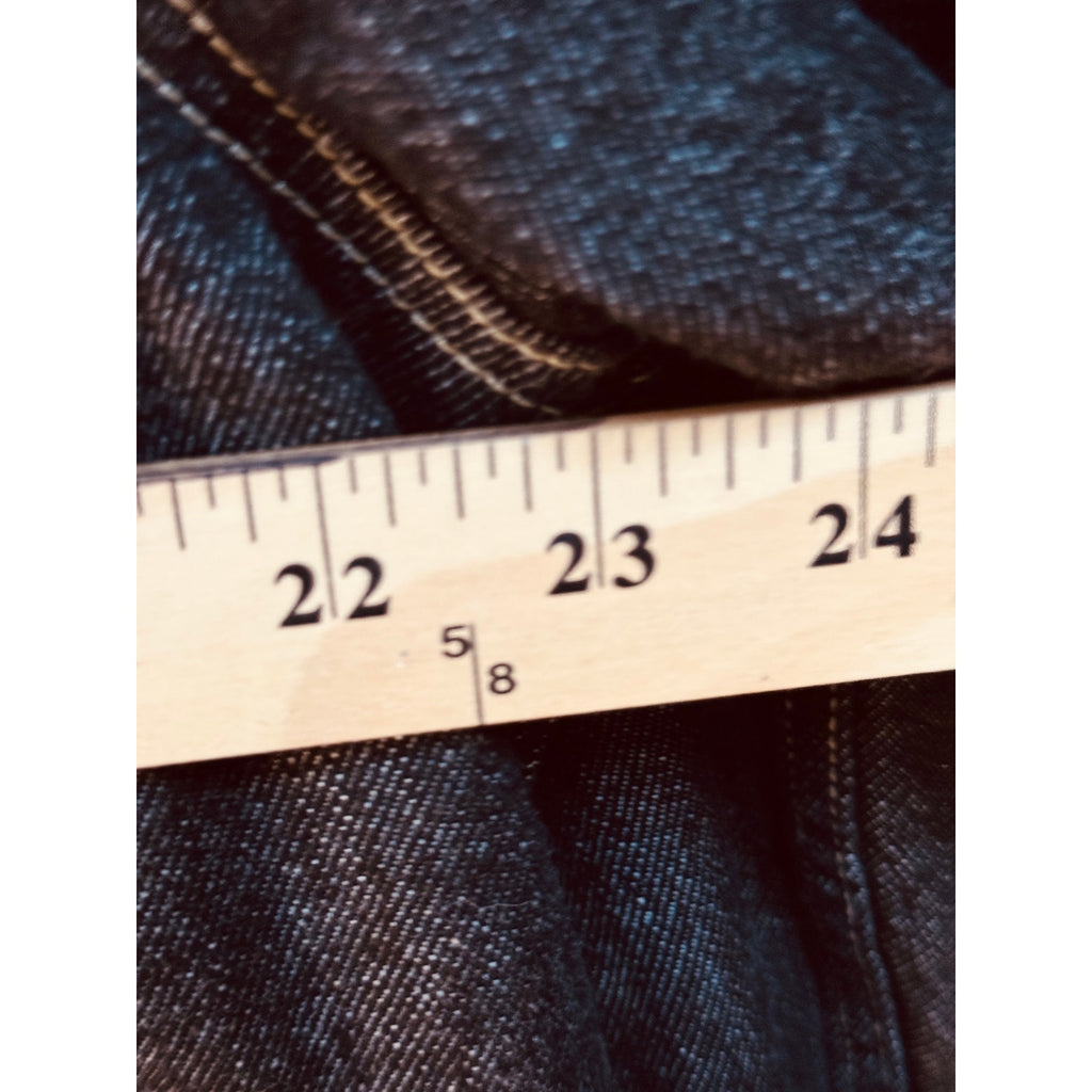 Vintage Y2K Guess Jeans USA Black Denim Chore Jacket Trucker Workwear XXL 2000s