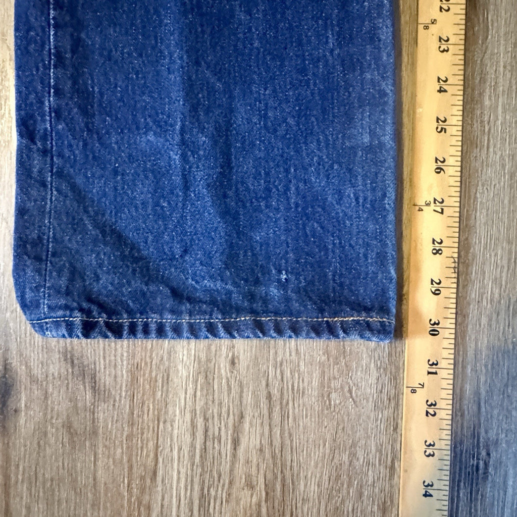 Vtg Men’s Levis 501 Denim Blue Jeans 2007 38x30 Dark Rinse Indigo Button Fly Y2K