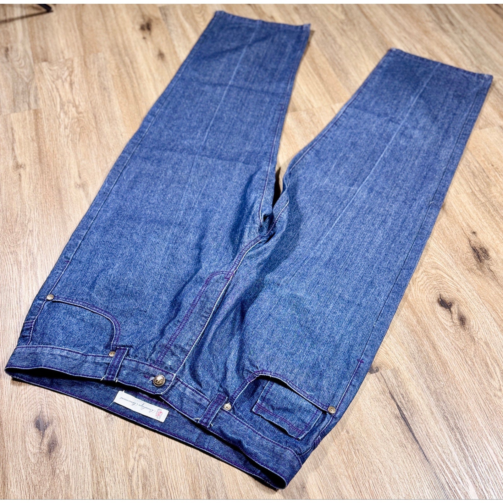 Brooklyn Basement Wide Leg Baggy Jeans Men’s 40x32 Dark Wash Y2K Skater Hip Hop