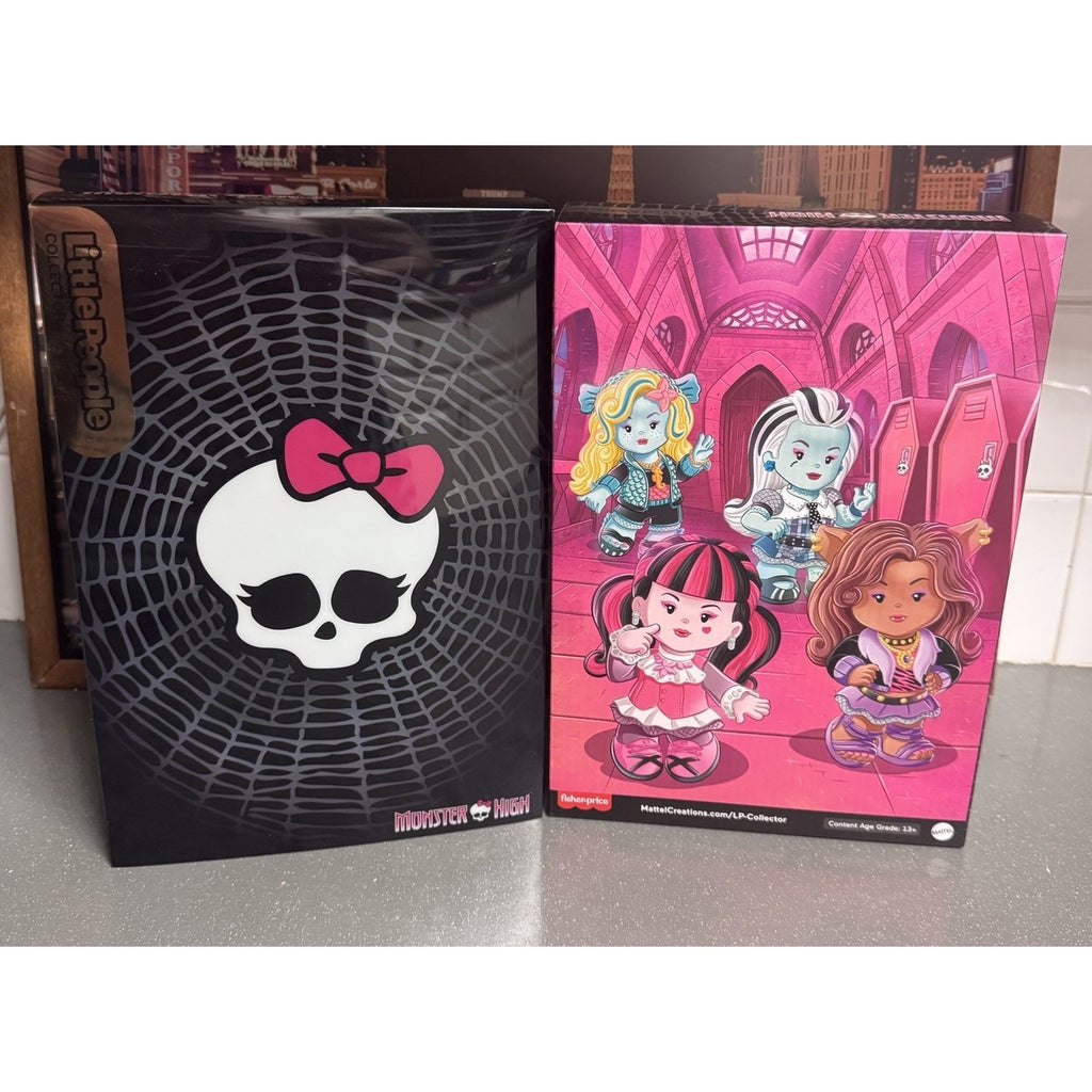 Little People Collector Monster High 15th Anniversary Set Mattel Creations JFC78