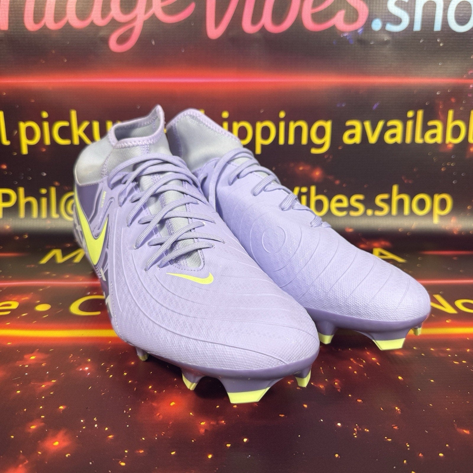Nike Phantom Luna II Academy Purle FG/MG Soccer Cleat HF1598-500 Men Sz 13 New