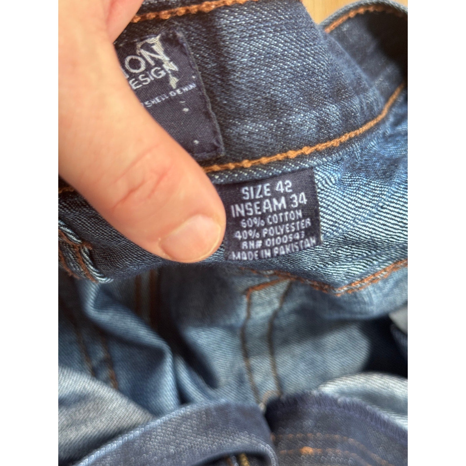 Evolution In Design Y2K Baggy Jeans Men’s 40x32 Distressed Studded Denim