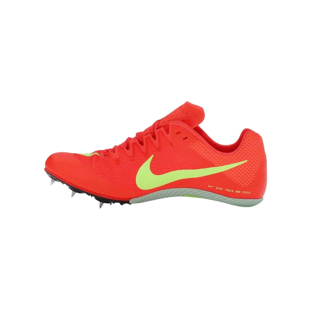 Nike Zoom Rival Sprint Track No Spikes Bright Crimson Volt FZ9663-600 Sz 11 Read