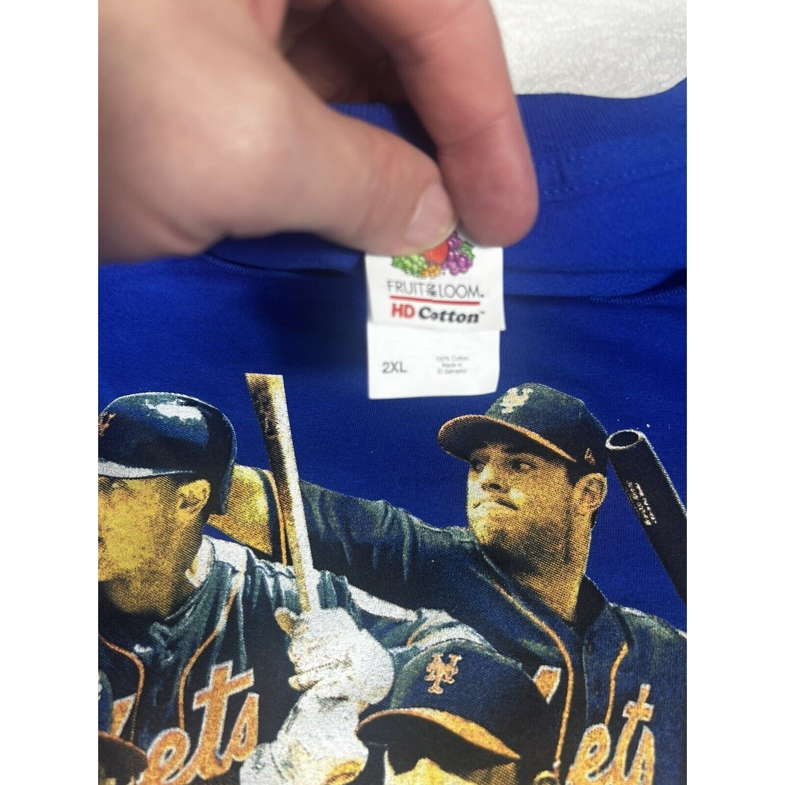 New York Mets MLB Opening Day 2018 Fruit Of The Loom T Shirt Size Men’s 2XL