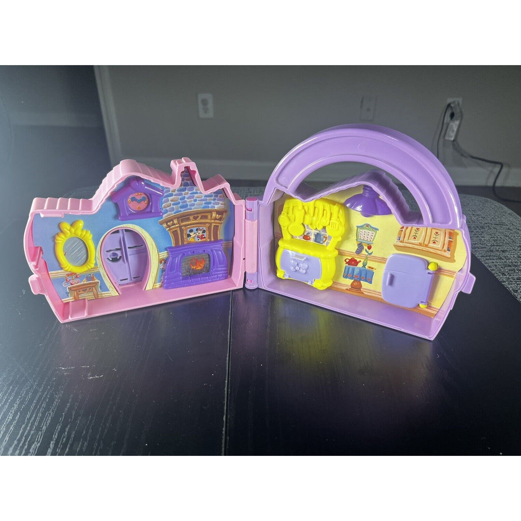 Rare 1990s Vintage Disney Mickey Mouse Playset House - Collectible Toy
