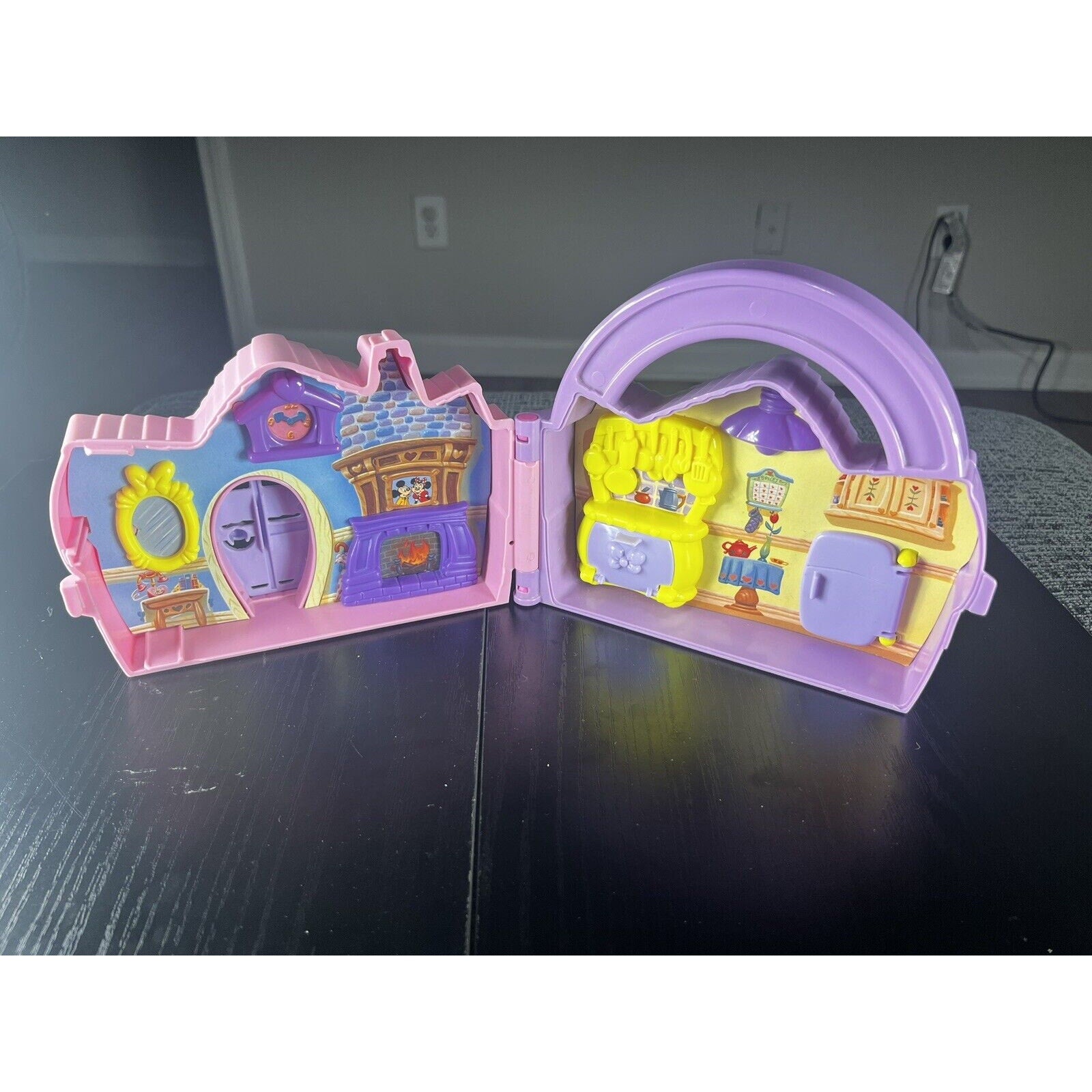 Rare 1990s Vintage Disney Mickey Mouse Playset House - Collectible Toy