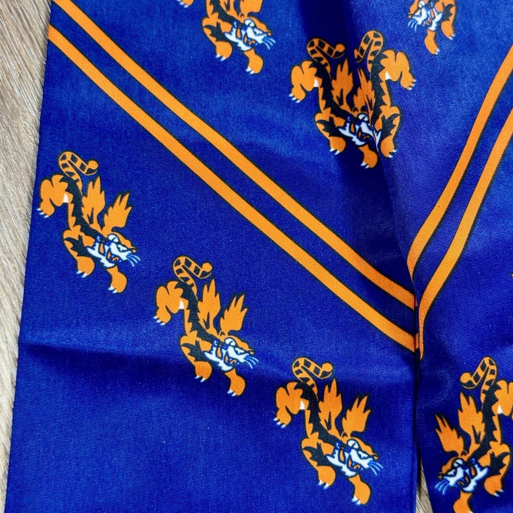 VTG 1990s RAMA World 1st Command & Control Squadron Flight Scarf USAF Space 46”