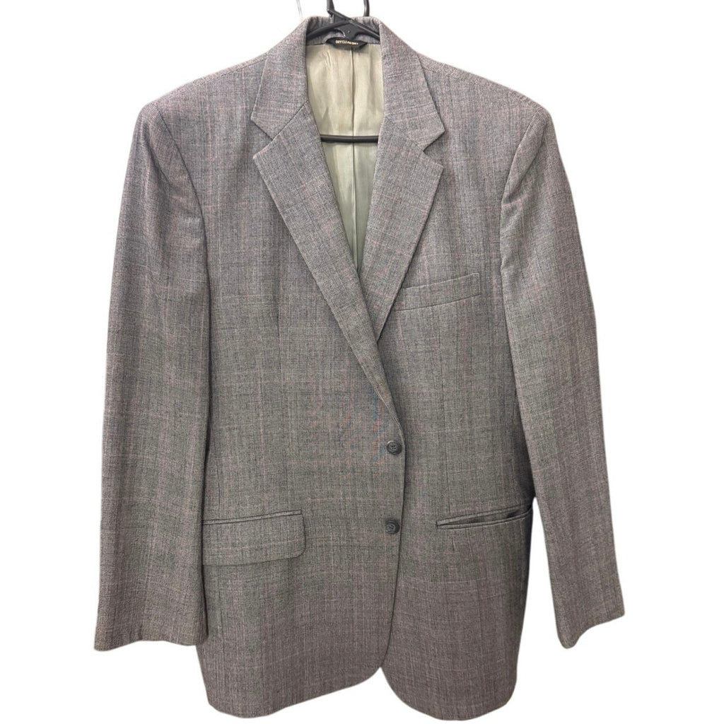 VTG John H. Daniel Gray Glen Plaid Wool Sport Coat Blazer Custom Mens