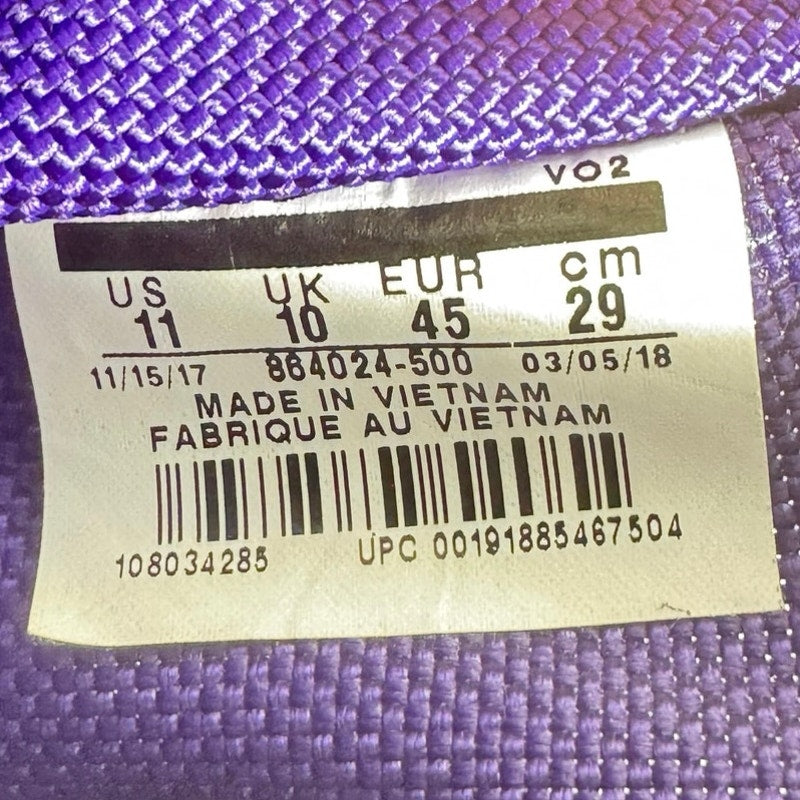 Nike SF Air Force 1 AF1 High Purple Dynasty Suede 864024-500 Mens Sz 11 2017