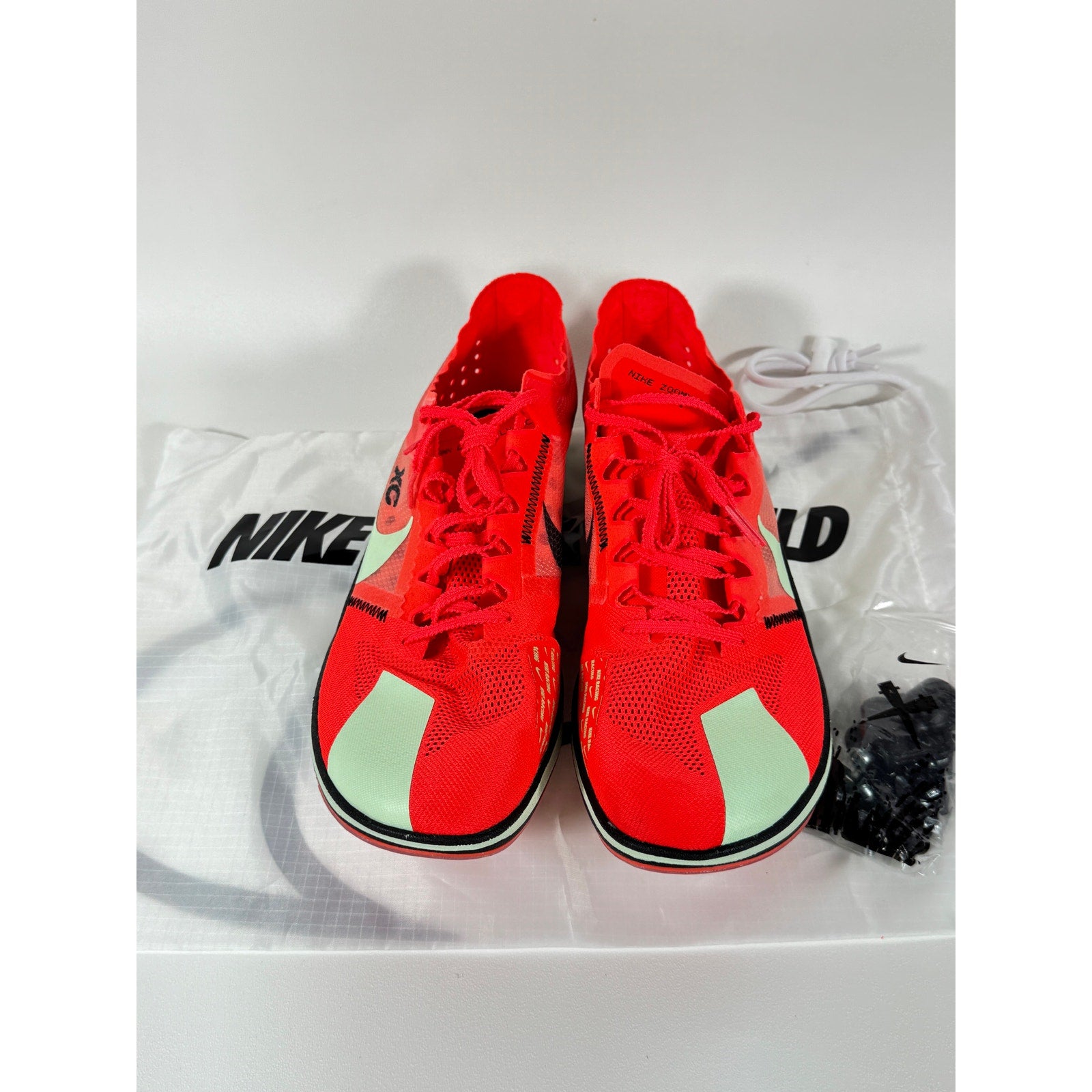 Nike Zoom Rival XC Track and Field Distance Spikes DX7992 600 Volt Red Mens 13
