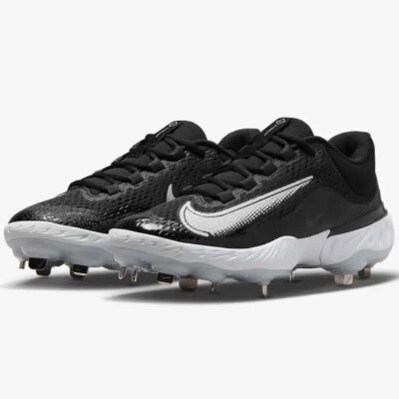 Nike Alpha Huarache 4 Keystone Baseball Cleats Black White DJ6521-001 Men 7 W8.5