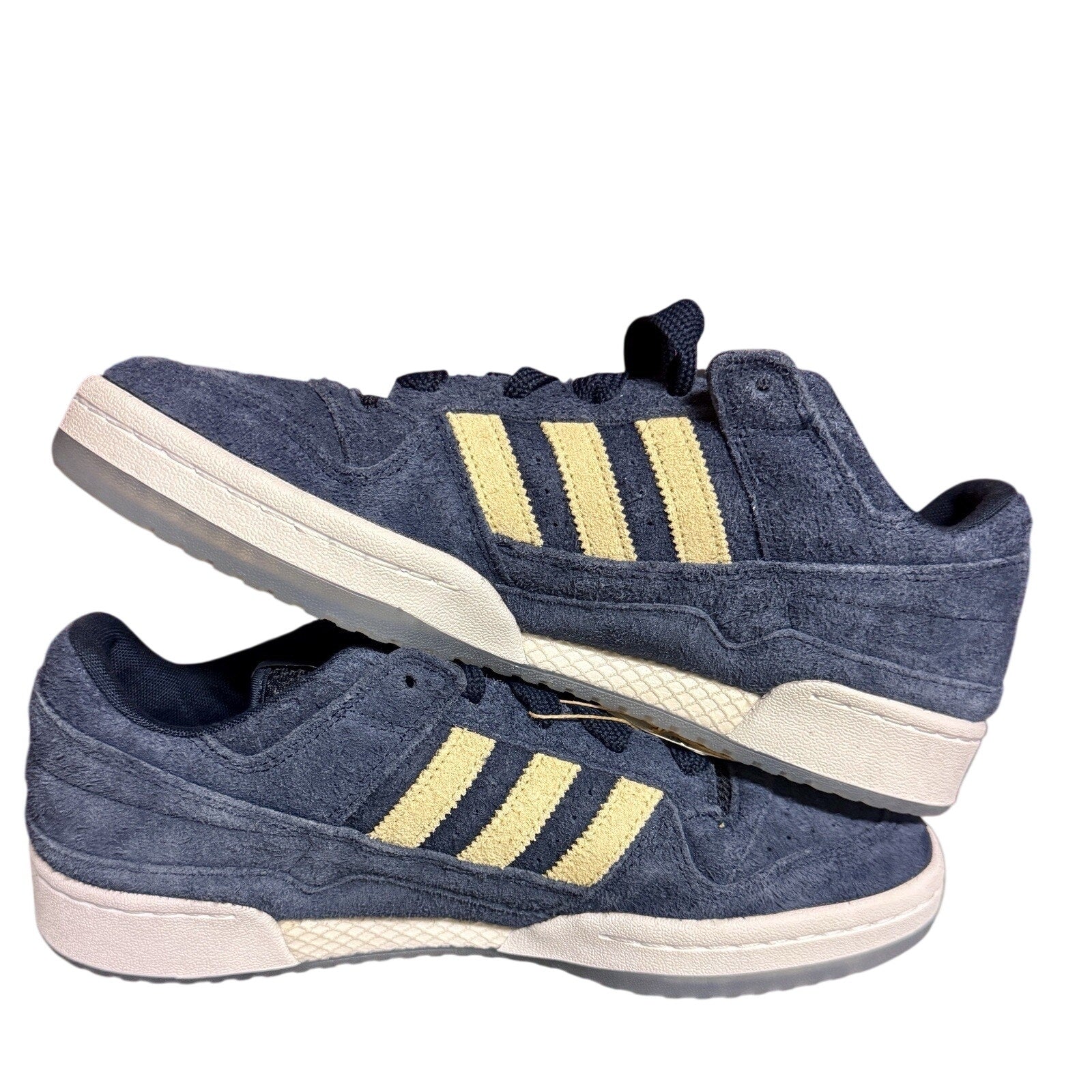adidas Forum Low CL NCAA Georgia Tech Yellow Jackets HQ7477 Men's 15 Navy Gold
