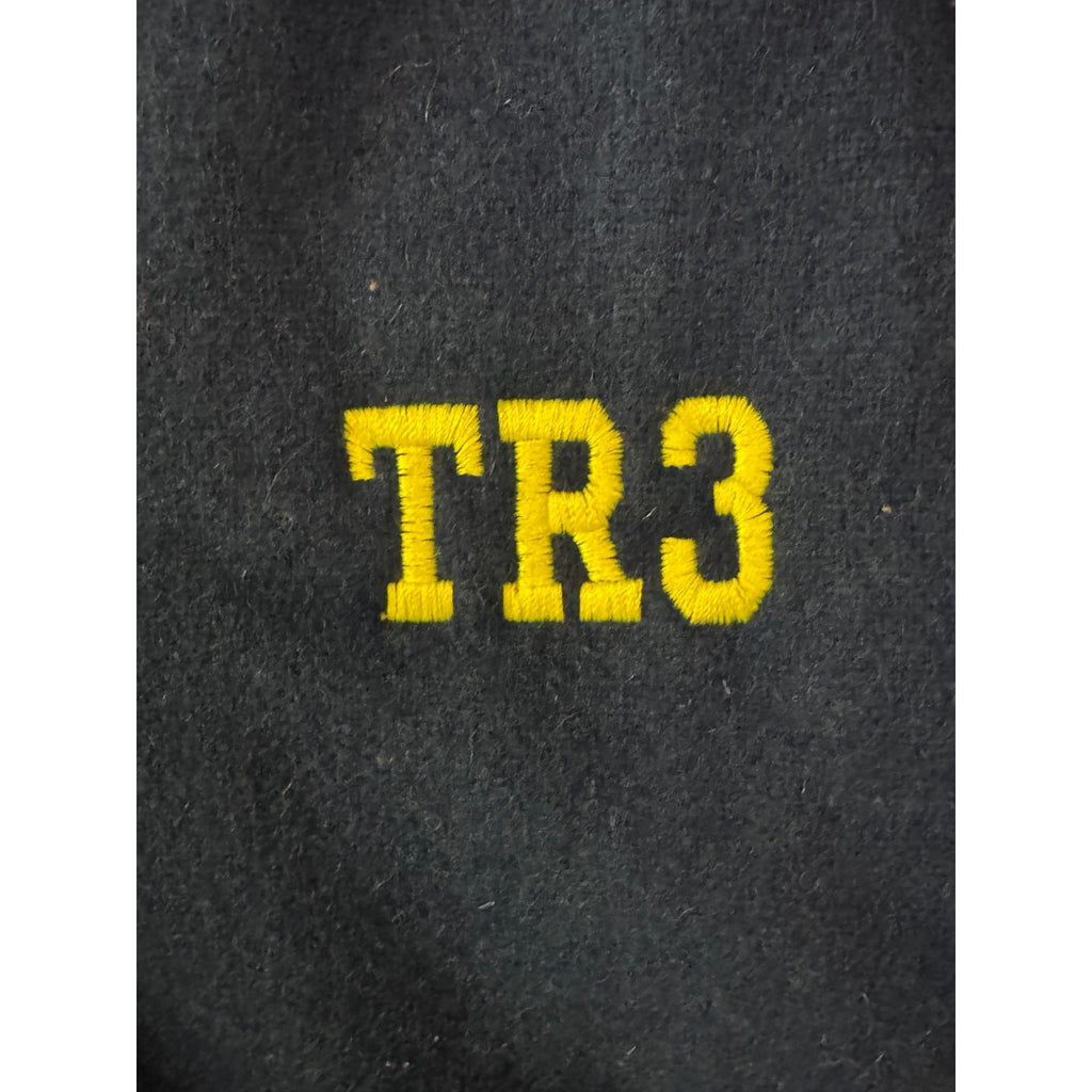AUTHENTIC EMPIRE Music Group Varsity Jacket TR3 Wool Leather Small