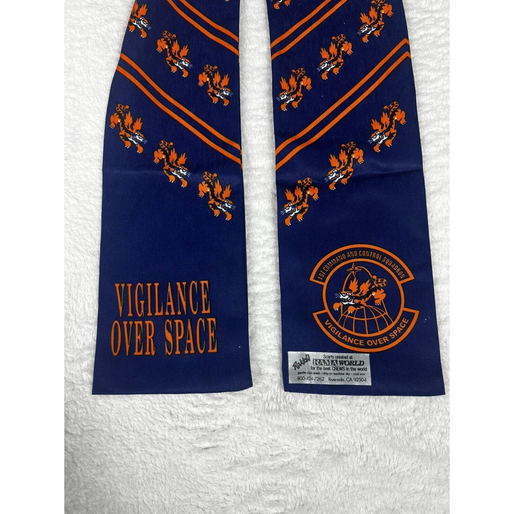 USAF Rakkel Rama World Flight Scarves Vintage Military Aviation Air Force Scarf