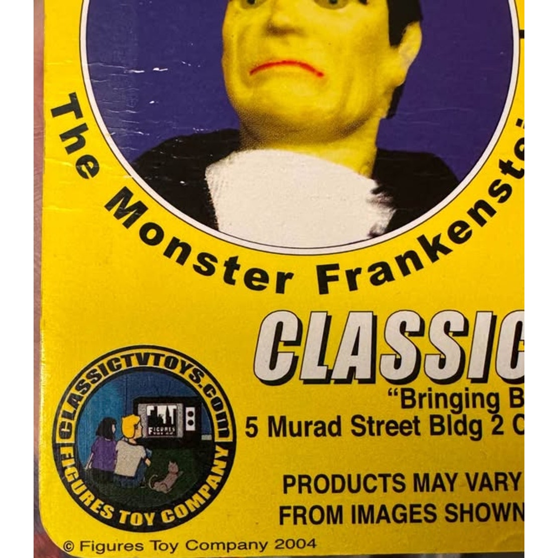 2004 Classic TV Toys Horrible Mummy 8" Figure Mad Monster Sealed Blister Crack