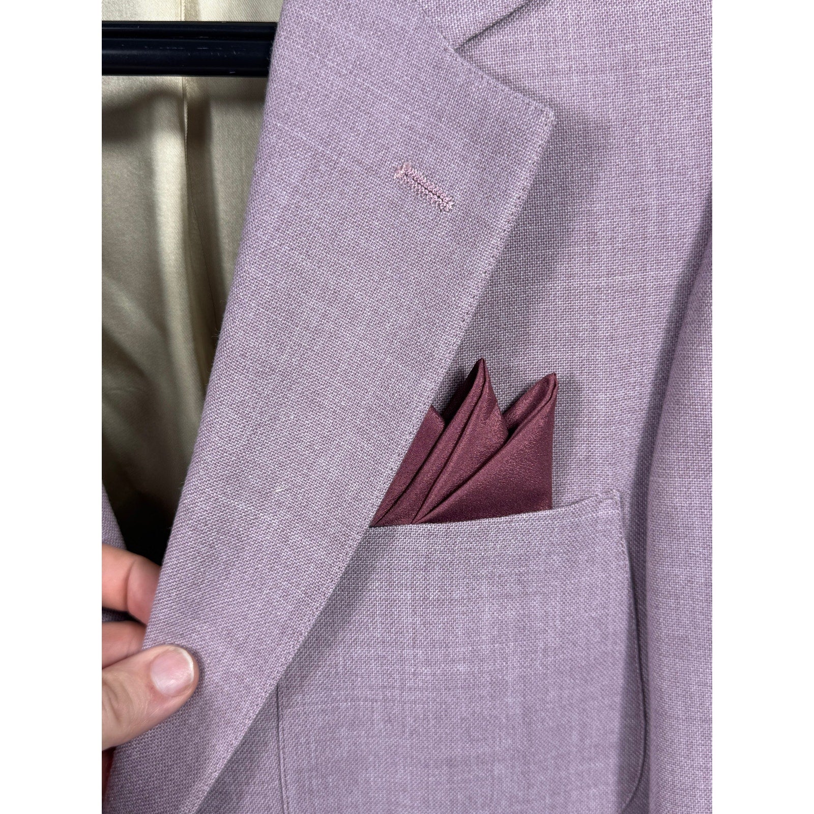 Vintage Alexander Julian Colours Lavender Blazer Sport Coat Mens USA Derby Prom
