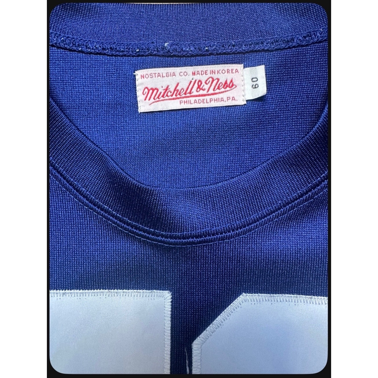 Mitchell & Ness Sam Huff #70 New York Giants Throwback Jersey Sz 60 Y2K VTG NFL
