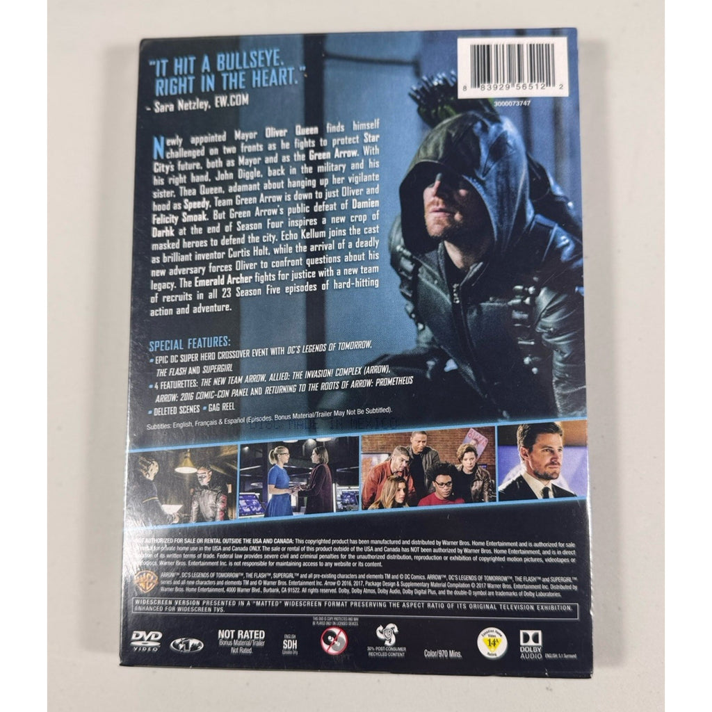 Arrow Complete Seasons 1-7 DVD Lot S1-S3 Sealed S4-S7 Like New DC CW TV Series